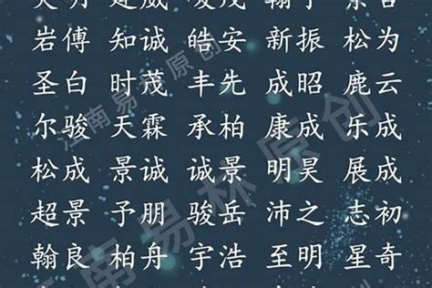 適合取名的字|專業中文取名服務：為您的生命之名增添獨特風采,免費線上取名